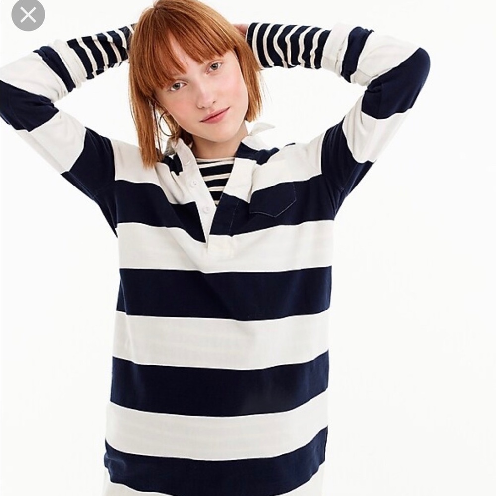 J. Crew 1984 Rugby Shirt in Stripe Women’s